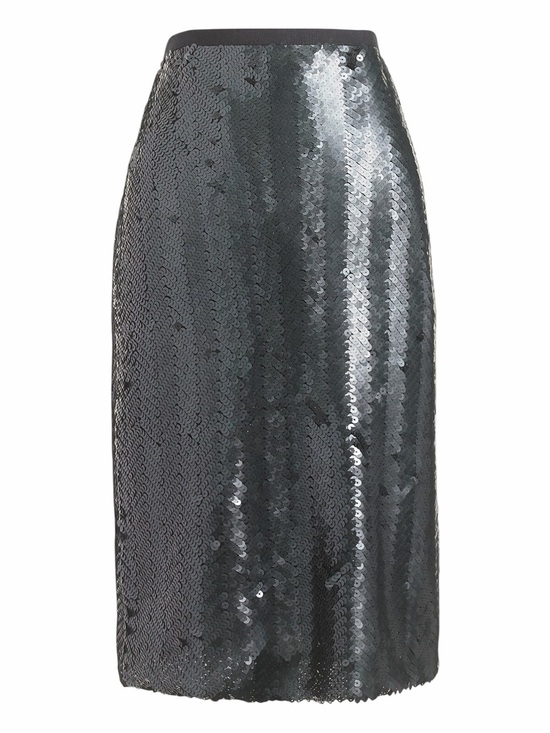J. Crew Dresses & Skirts - NWT! J. Crew Midnight Sequin Herringbone Pencil Skirt. Size 8.